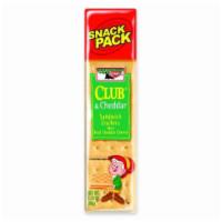 Keebler Club & Cheddar Sandwich Crackers 1.8oz · The signature buttery, flaky crackers combined with real cheddar cheese makes every time a s...