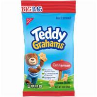 Nabisco Teddy Grahams Big Bag 3oz · Containing 8g of whole grain per serving, these bite sized bear shaped graham snacks are a p...