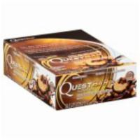 Quest Protein Bar Chocolate Peanut Butter 2.12oz · A protein bar with the time-tested flavor of chocolate and peanut butter. Contains 20g of pr...