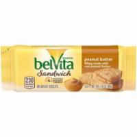 BelVita Peanut Butter Sandwich 1.76oz · Peanut Butter. With a smooth creamy layer of peanut butter sandwiched between two wholesome ...