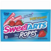 SWEETARTS Tangy Strawberry Soft & Chewy Ropes Candy 3.5oz Bag · SweeTarts Soft & Chewy Ropes take the classic sweet & tart flavor fusion a step further, cre...