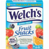 Welch's Mixed Fruit Snacks 9oz 10 Count · Welch's® Fruit Snacks Mixed Fruit is America's Favorite variety, offering a delicious combin...