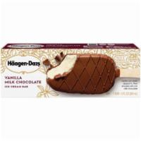Haagen Dazs Vanilla Milk Chocolate Bar 3oz · Discover A Sweet Reward Bite By Bite With Haagen-Dazs Ice Cream