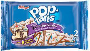 Kellogg's PopTart Hot Fudge Sundae 3.38oz · Life is better with chocolate. And sprinkles. And ice cream. Have a hot fudge sundae for bre...