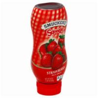 Smuckers Strawberry Preserve Bottle 20oz · Strawberry Preserves. Picked at the moment of ripeness, our strawberries are cooked down to ...
