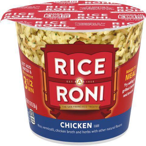 Rice-A-Roni Chicken 1.97oz · Dinner just got that much easier with the original instant rice, that has helped families find time to enjoy good meals and good times.