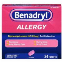 Benadryl Ultra 24 Count · Feeling like your flowerbed has a vendetta against you? Try Benadryl, your secret weapon aga...