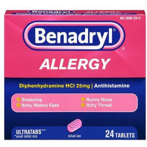 Benadryl Ultra 24 Count · Feeling like your flowerbed has a vendetta against you? Try Benadryl, your secret weapon against devious daisies and corrupt carnations.