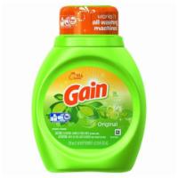 Gain Liquid 25oz · Liquid laundry detergent with brilliant cleaning performance and a fresh scent.