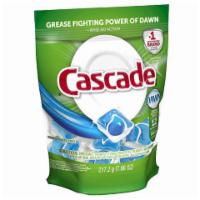 Cascade Action Pac 12ct · Ease use dishwasher detergent to power away even 24 hour stuck-on messes for a complete clean.