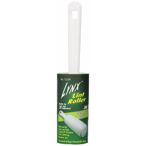 Lynx Lint Roller · Perfectly designed to remove hair,, lint and dust from your clothes, furtnirue and care seats. Perforated sheets for ease of dispose after use.