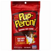 Pupperoni Dog Treats 2.5oz · With more real beef* and a mouthwatering aroma it's no wonder dogs simply can't resist Pup-P...