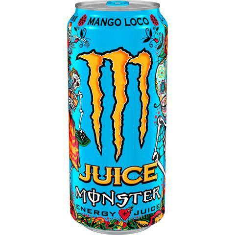 Monster Mango Loco 16oz · Classic Monster recipie offers a blend of exotic fruits with just the right amount of mango.