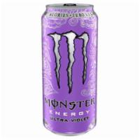 Monster Ultra Violet 16oz · Powerful punch but has a smooth easy drinking flavor. Ultra Violet offers a lighter-tasting ...