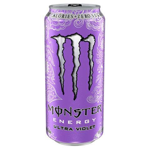 Monster Ultra Violet 16oz · Powerful punch but has a smooth easy drinking flavor. Ultra Violet offers a lighter-tasting zero calorie, zero sugar drink.