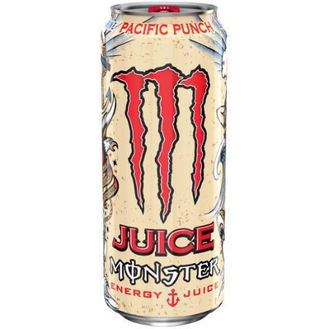 Monster Pacific Punch 16oz · Lighter, less sweet and more complex.  The flavor is as deep and wide as its name sake, with a little Monster blend. !