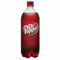 Dr Pepper 1L · Blend of 23 flavors married together to form a pefectly refreshing soda.
