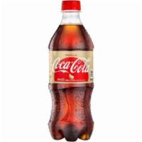 Coke Vanilla 20oz · Classic Coke recipie with an extra layer of vanilla for additional smoothness.