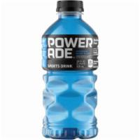 Powerade Moutain Berry Blast 28oz · Cool blue Mountain Berry Blast flavor. Enhanced with electrolytes and vitamins to replenish ...