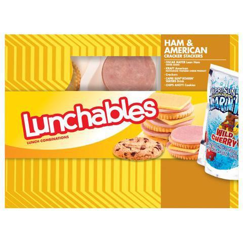 Ham & American Funpack Lunchables 9.1oz · You don’t have to be a kid to enjoy the fun lunchables.  9.1oz.