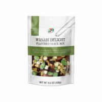 7-Select Wasabi Delight Snack Mix 4.5oz · In this snack mix, the wasabi spice is tamed just a bit