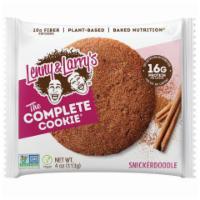 Lenny & Larry's Complete Cookie Snickerdoodle 4oz · Complete Cookie Snickerdoodle, 16g Plant-Based Proteins (per cookie), 10g Fiber (per cookie)...