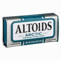 Altoids Arctic Wintergreen 1.08oz · The curiously strong mint that always has your back.