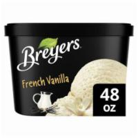 Breyers Natural Vanilla 48oz · Nothing beats the delicious taste - the perfect pair for any dessert. Made with sustainably ...
