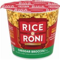 Rice-A-Roni Cheddar Broccoli 2.11oz · Dinner just got that much easier with the original instant rice, that has helped families fi...