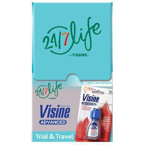 24/7 Life Visine Advanced .28oz · Combines the redness-relieving power of VISINE Original Eye Drops with 3 moisturizing ingredients to cool, soothe, and refresh irritated eyes.