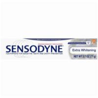 Sensodyne Extra Whitening 2.7oz · Helps remove stains for a whiter smile as with added daily protection for sensitive teeth.