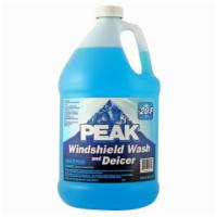 Peak Winshield Wash 20lb · An all-season conventional formula for powering through windshield dirt and grime.