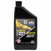 7-Eleven 5W-20 Motor Oil 1 Quart · SAE 5W-20 motor oil. High performance. Mixes with current oil.