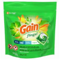 Gain Flings Original 16 Count · Packed with Gain detergent, Oxi Boost, and Febreze Freshness. These powerful laundry deterge...