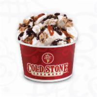 Cookie Doughn't You Want Some® · French Vanilla Ice Cream with Chocolate Chips, Cookie Dough, Fudge and Caramel.