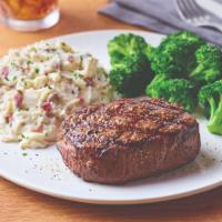 Top Sirloin · Lightly seasoned USDA Select top sirloin cooked to perfection and served hot off the grill. ...