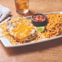 Fiesta Lime Chicken · Grilled chicken glazed with zesty lime sauce, Mexi-ranch, and smothered in a blend of melted...