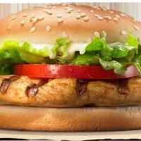 Chicken Burger · Boneless grilled or fried chicken. 