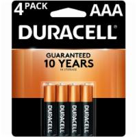 Duracell AAA Batteries · 4pk