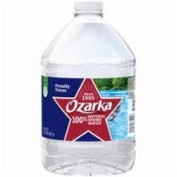 Ozarka 3 Liter · 100% natural spring water with naturally occurring minerals for a crisp, refreshing taste.