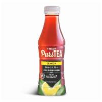 7 Select PuriTea Lemon 18.5oz · Try our sweetened black iced tea brewed from real leaves and a touch of lemon