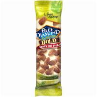 Blue Diamond Spicy Dill Pickle Almonds 1.5oz · They are a flavor-filled treat packed with nutritional goodness