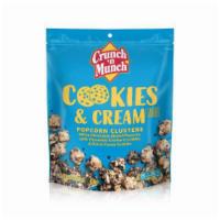 Crunch ‘n Munch Cookies & Cream Flavored Popcorn Clusters 5.5oz · Great for movie nights, parties, or a sweet afternoon snack, these glazed treats serve up yo...