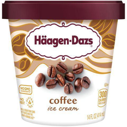 Haagen Dazs Coffee Pint · Pure creamy decadence paired with the finest Brazilian coffee beans, brewed to perfection, brings out rich complex flavors in this classic.