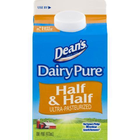 Dairy Pure Half & Half 1 Pint · Coffee looking a little BASIC and tasting like motor oil? Elevate it to an indulgence you anticipate every morning without having to head to the cafe.
