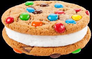 1 Double Doozie Cookie · Choice of 2 cookies with white icing.