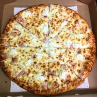 White Pizza · Additional toppings for an additional charge. 