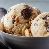 Caramel Cone Ice Cream · We balance a creamy blend of caramel ice cream and rich caramel swirls with the sweet crunch...