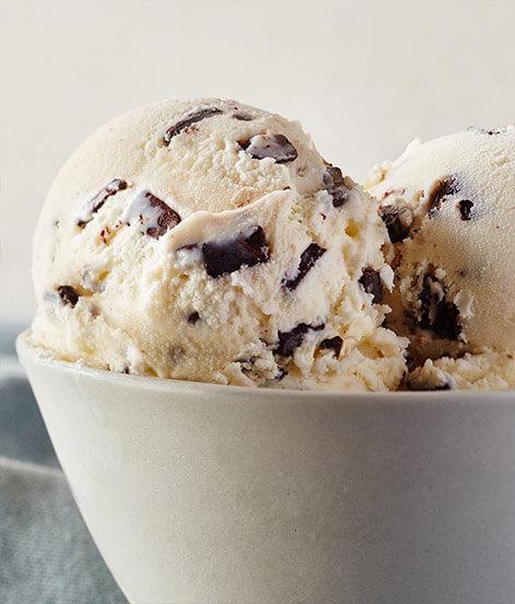Mint Chip Ice Cream - Regular · We infuse mint essence into a smooth, creamy base and add rich chocolaty chips for the perfect finish to this refreshingly cool treat.
