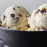 Vanilla Chocolate Chip Ice Cream - Regular · Our delectable chocolate chips are swirled with our creamy, smooth vanilla ice cream, allowi...